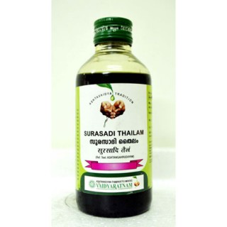 Vaidyaratnam Ayurvedic, Surasadi Kera Thailam, 200 ml